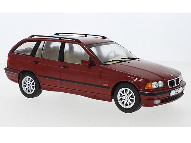 BMW 3 series (e36) Touring 1995, tummanpunainen