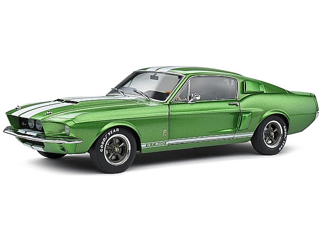 Shelby Mustang GT500 1967, green/white
