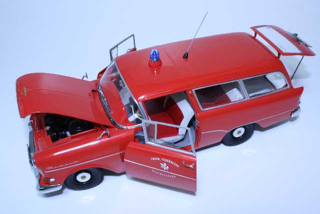 Opel Rekord P Caravan Feuerwehr Neuenkirchen Punainen